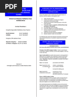 Opioid Conversion Guidelines for Palliative Care | PDF | Opioid | Fentanyl