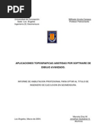 1.procesamiento topografico- diseño de proyectos viales y embalses usando land desktop.