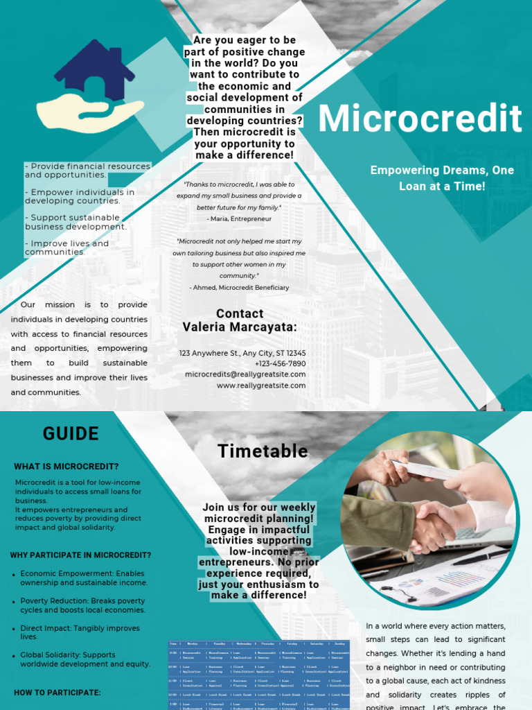 Microcredit | PDF | Microcredit | Poverty