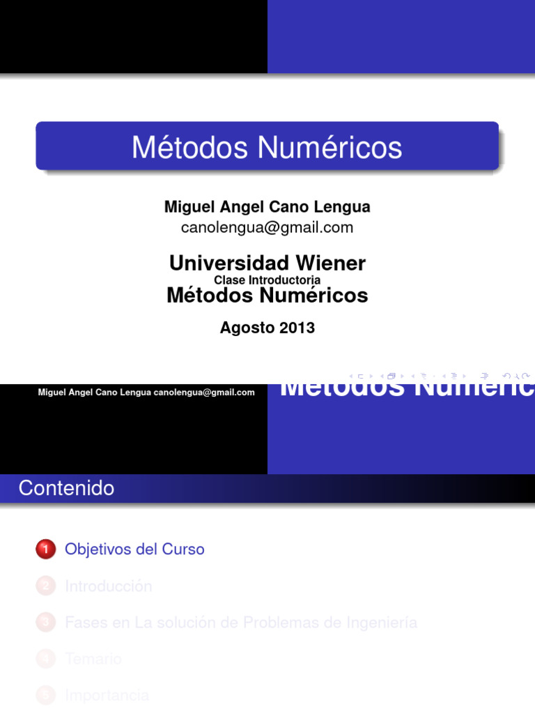 Métodos Numéricos en Ingeniería | PDF | Análisis numérico | Ciencia ...