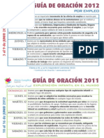 Guía Oración Junio 2012