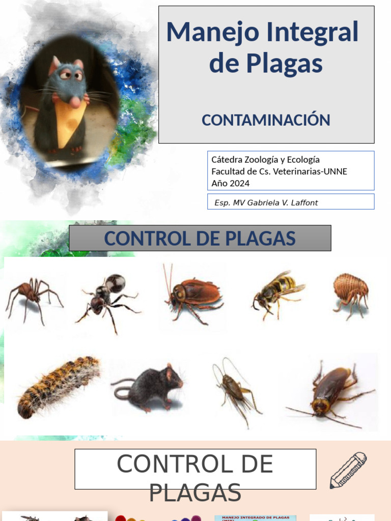 Manejo Integral de Plagas y Control Ambiental | PDF | Pesticida | Plaga ...
