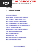Download JLPT N3 Test Overview  N3 by JLPT N3   N3 SN95394667 doc pdf
