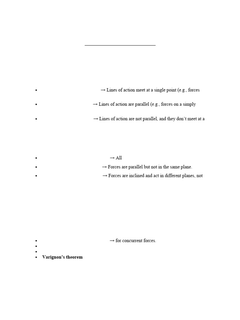 TOS 1 (Topic 1) | PDF | Force | Beam (Structure)