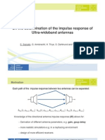 On the Determination of the Impulse Response of Ultra-Wideband Antennas