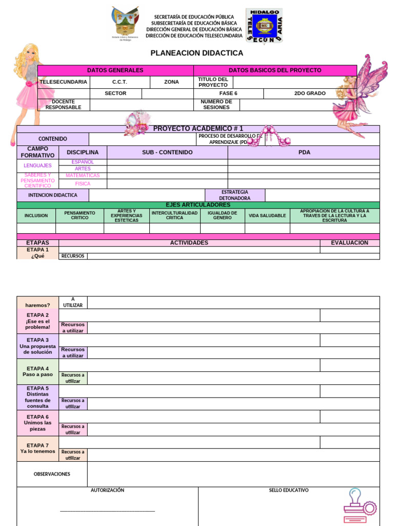 Formato de Planeacion | PDF | Modificación de comportamiento | Cognición