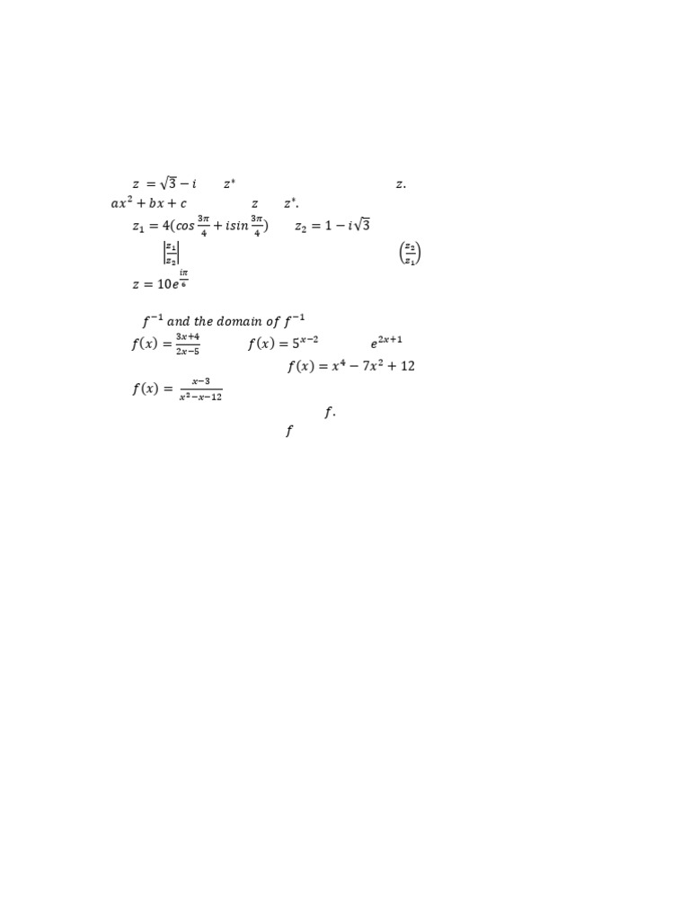 Basic Mathematics Assignment Solutions | PDF