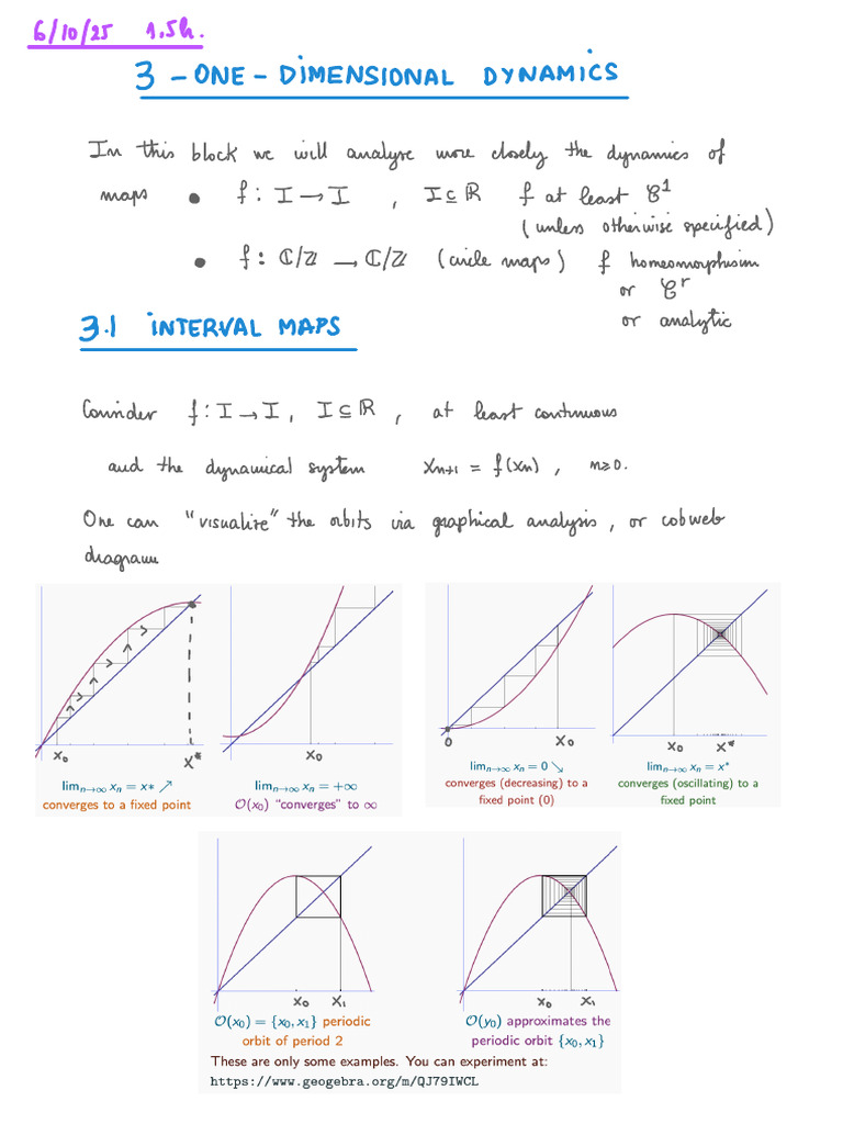 DDS Ch3 - 1D Dynamics | PDF
