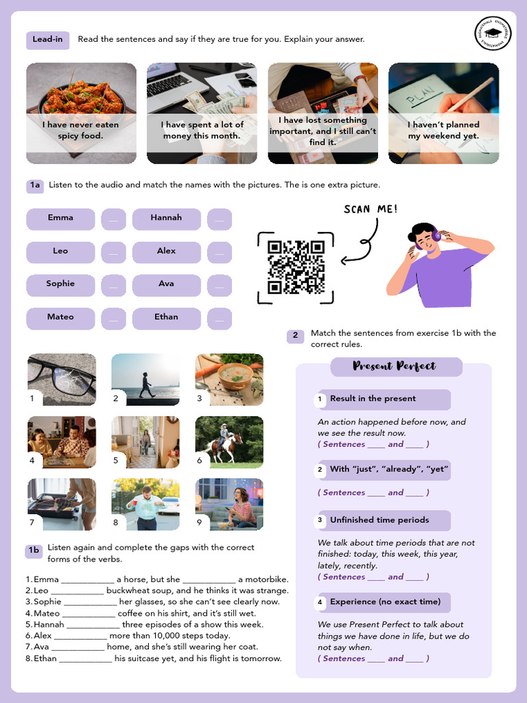 Offline Lesson Things We've Done | PDF | Perfect (Grammar)