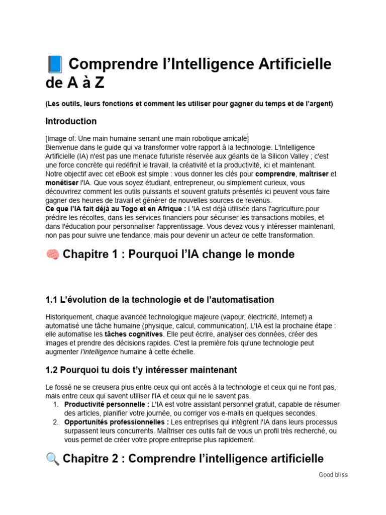 Guide Pratique de l'Intelligence Artificielle | PDF | Intelligence ...