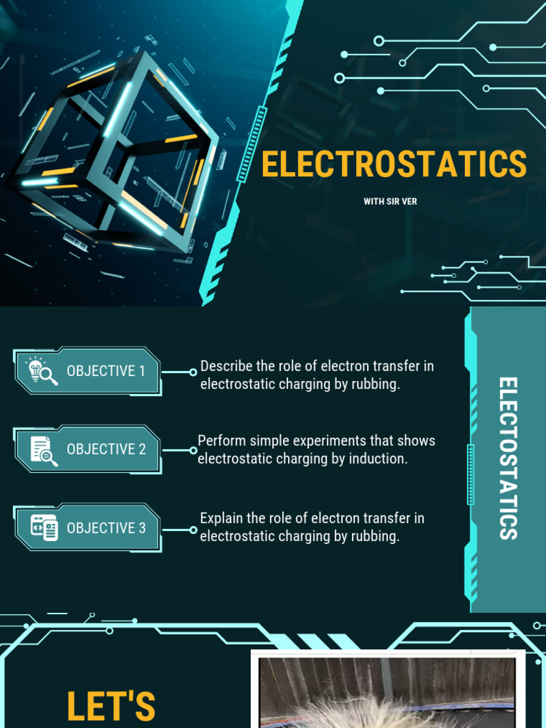 Electrostatics 1 | PDF | Electricity | Electric Charge