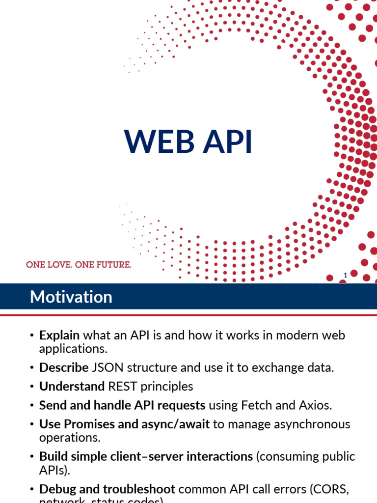 Web API Fundamentals and Usage Guide | PDF | Json | Ajax (Programming)