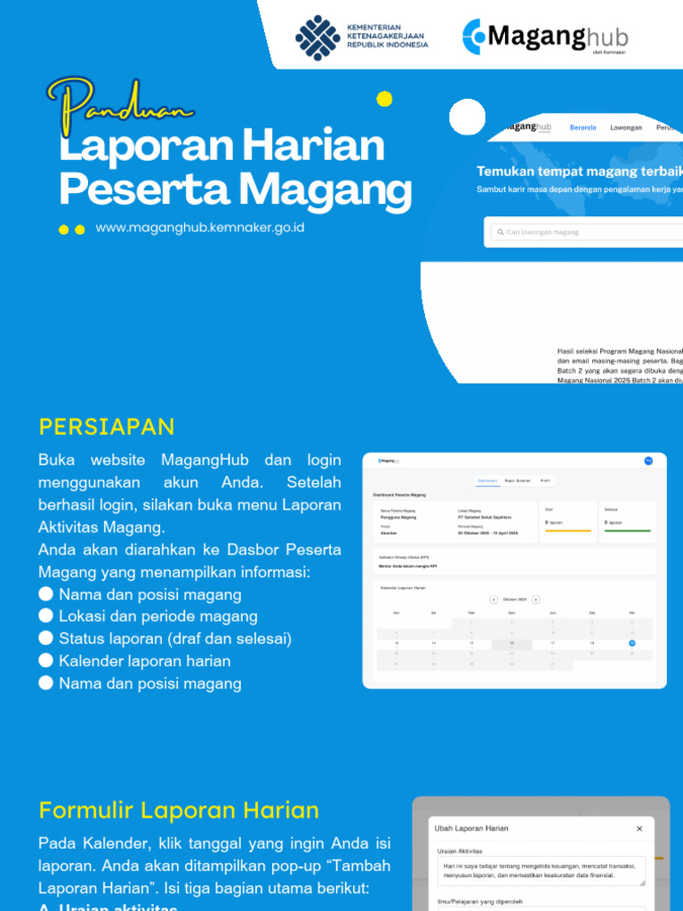 Laporan Peserta Magang | PDF