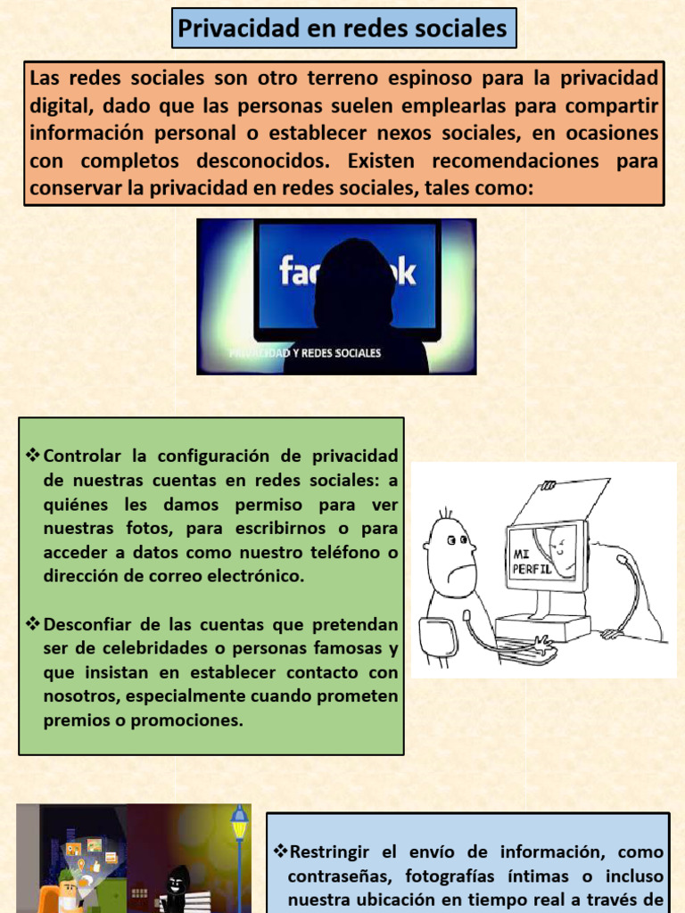 Consejos para Proteger tu Privacidad en Redes Sociales | PDF