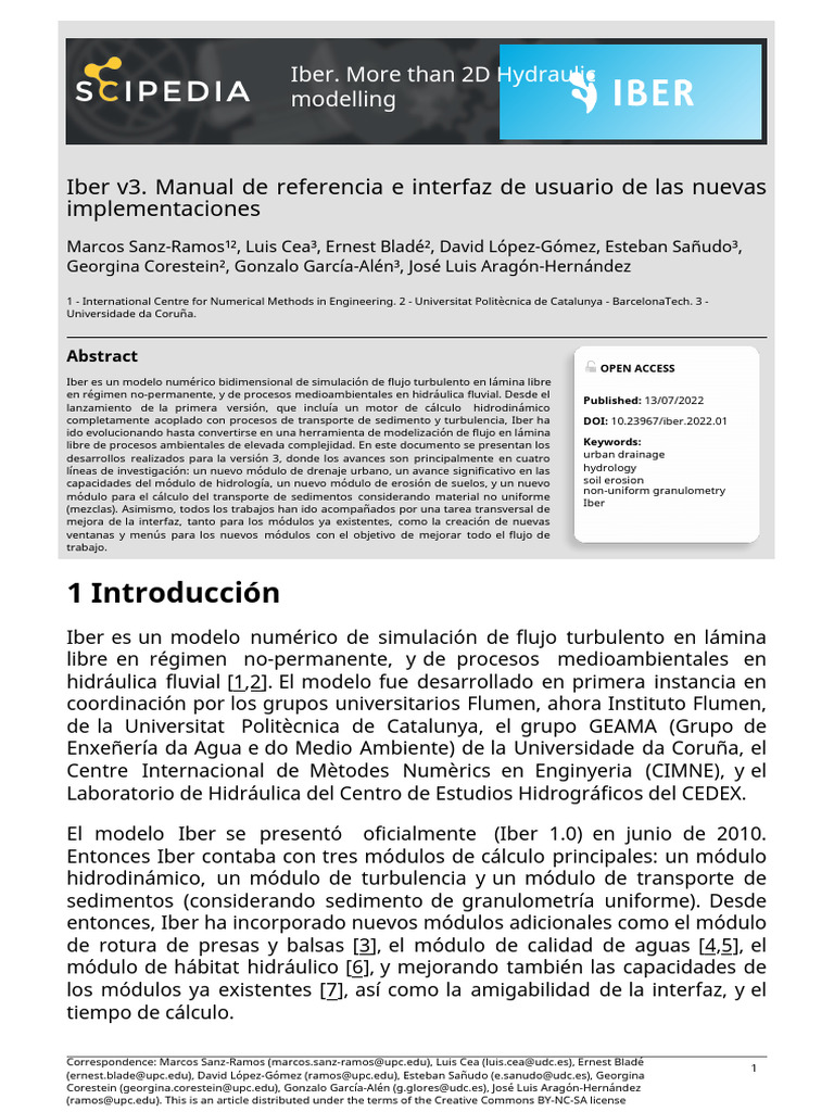 Iber V3 | PDF