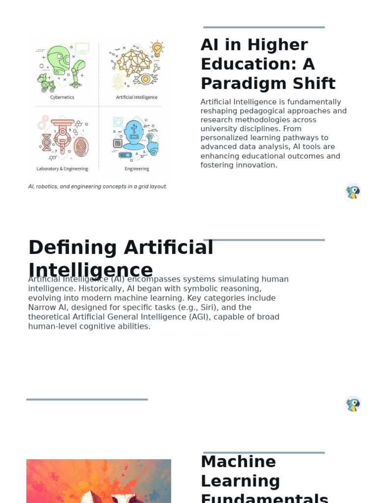 AI For University Educators | PDF | Artificial Intelligence ...
