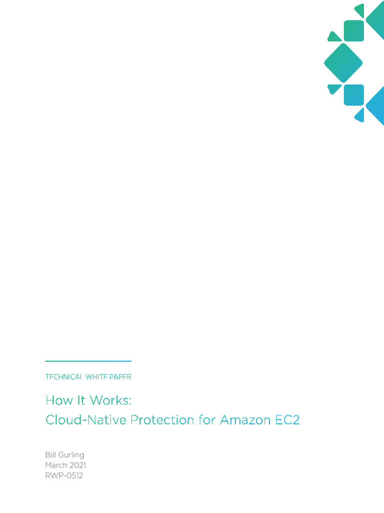 Cloud Native Protection For Amazon EC2 | PDF | Cloud Computing | Amazon ...