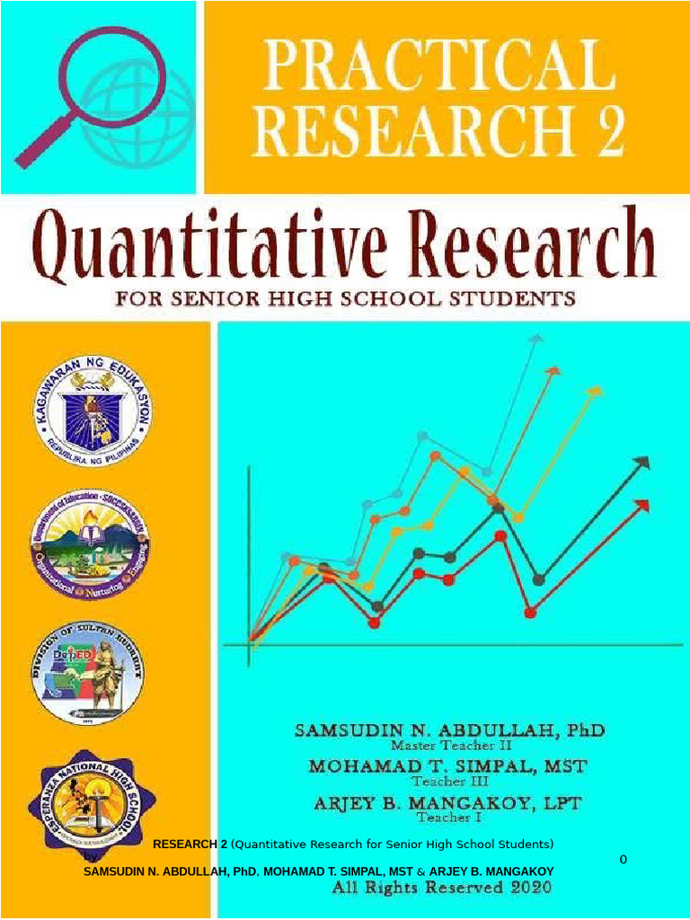 Quantitative Research Guide for SHS Students | PDF | Statistics ...