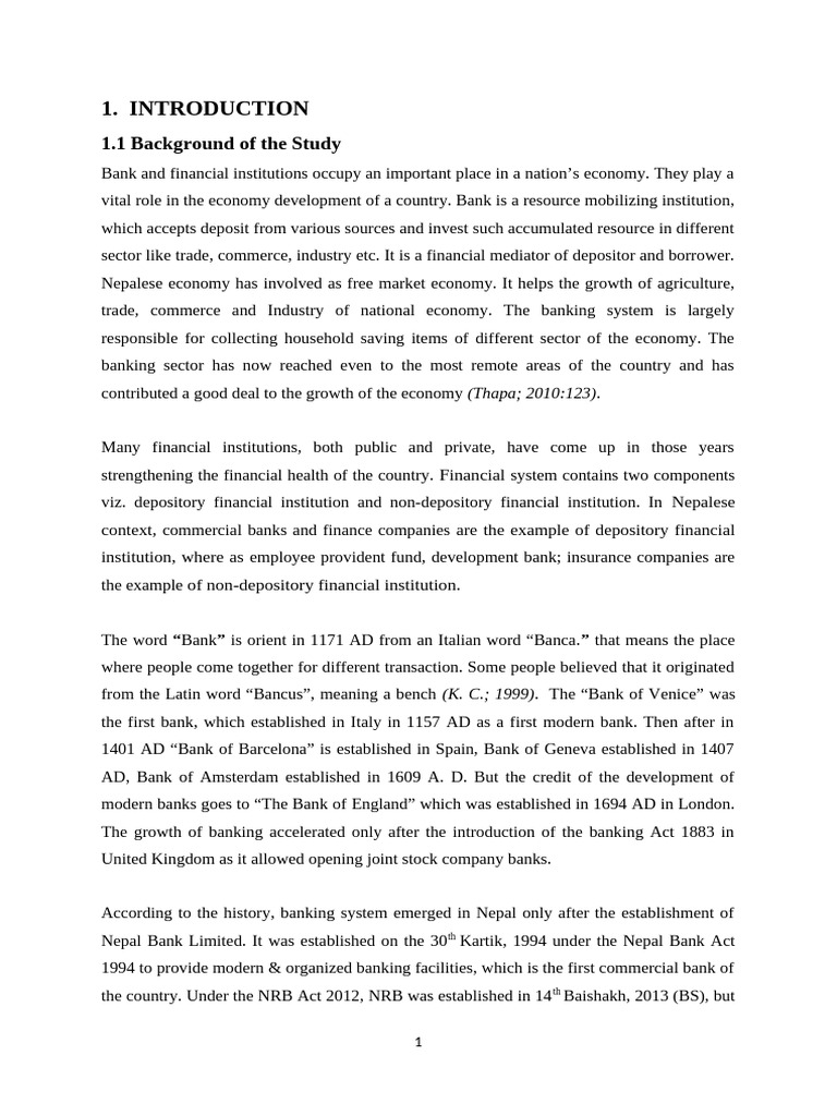 Chapters Proposal Pdf Statistics Banks