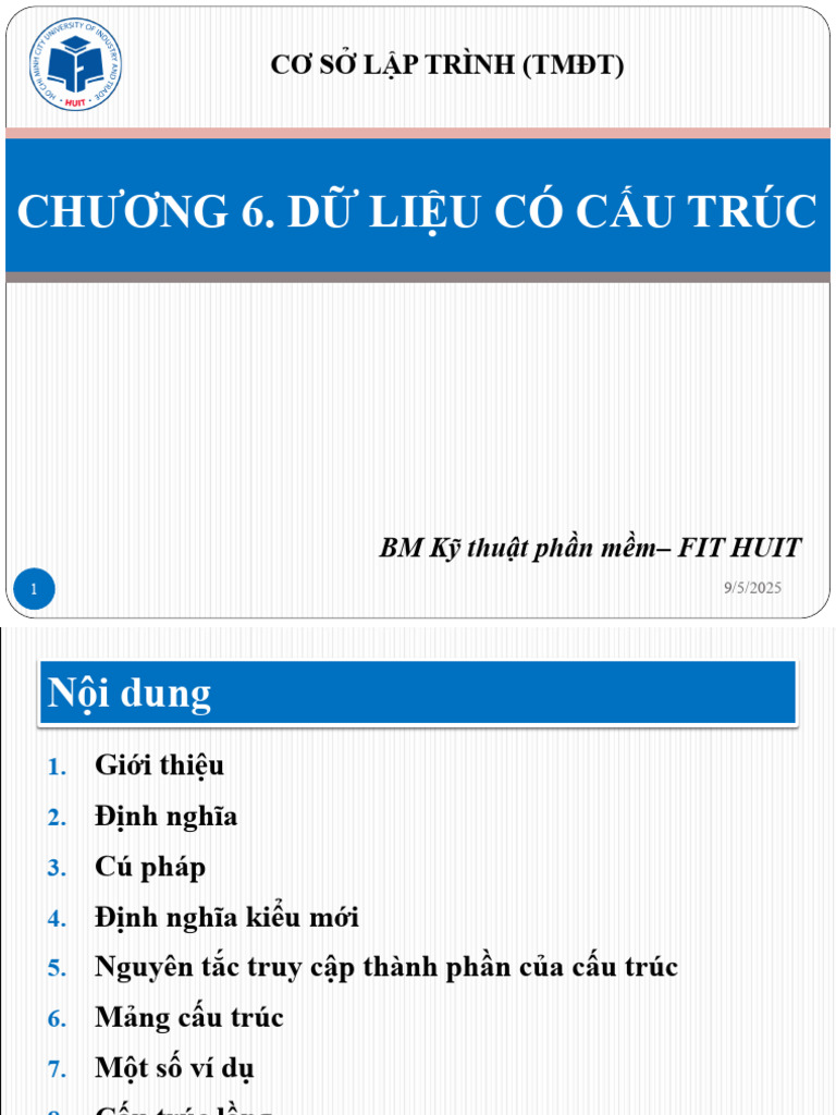 Chuong 6 Cau Truc | PDF