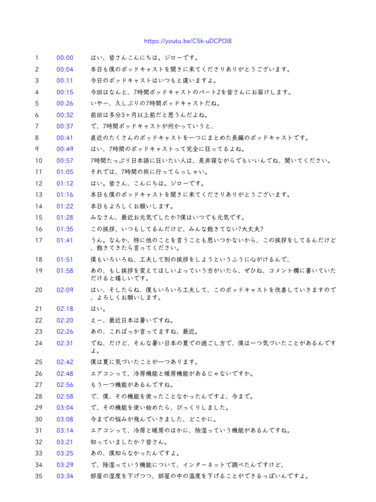 20251105learn Japanese While You Sleep ? - 7 Hours Podcast To Build ...