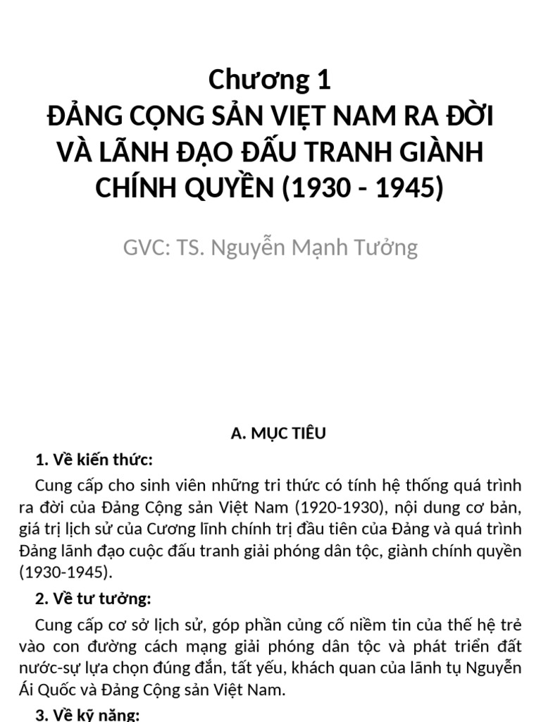 Chương 1 LSD | PDF