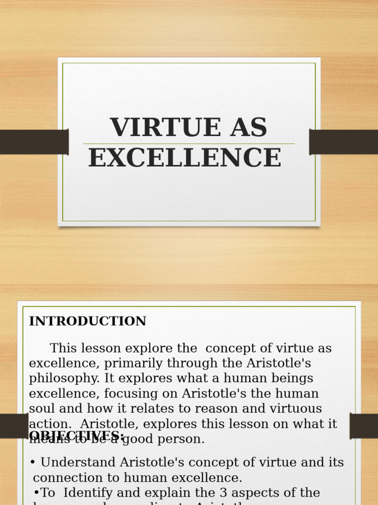 Group 5 Reporting Ethics (Virtue As Exellence) | PDF | Virtue | Reason