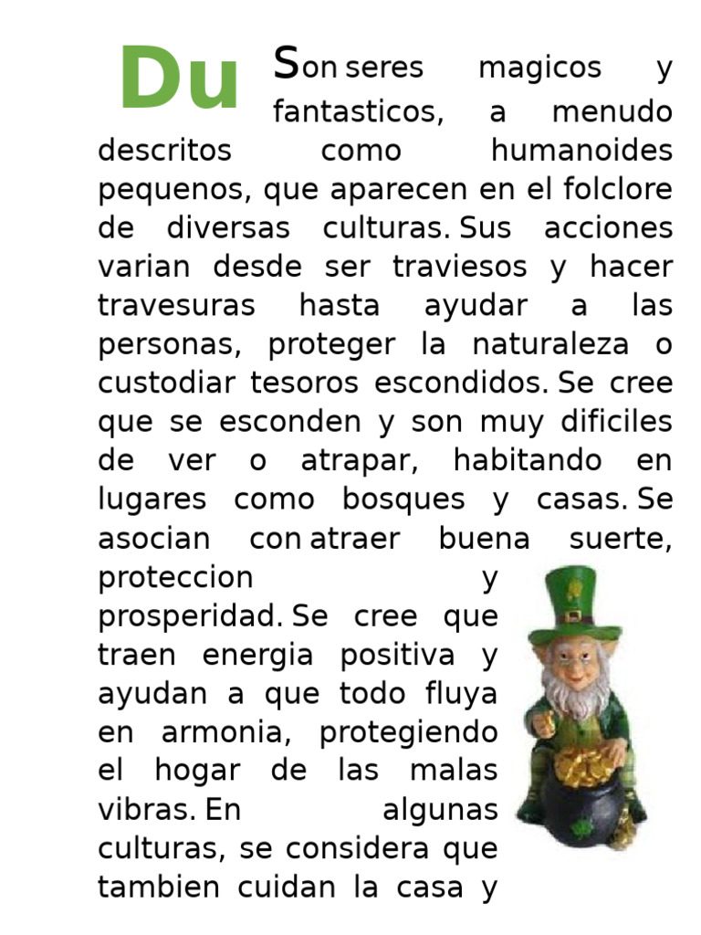Duende S | PDF