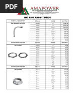 RSC Pipe Price List and Sizes | PDF