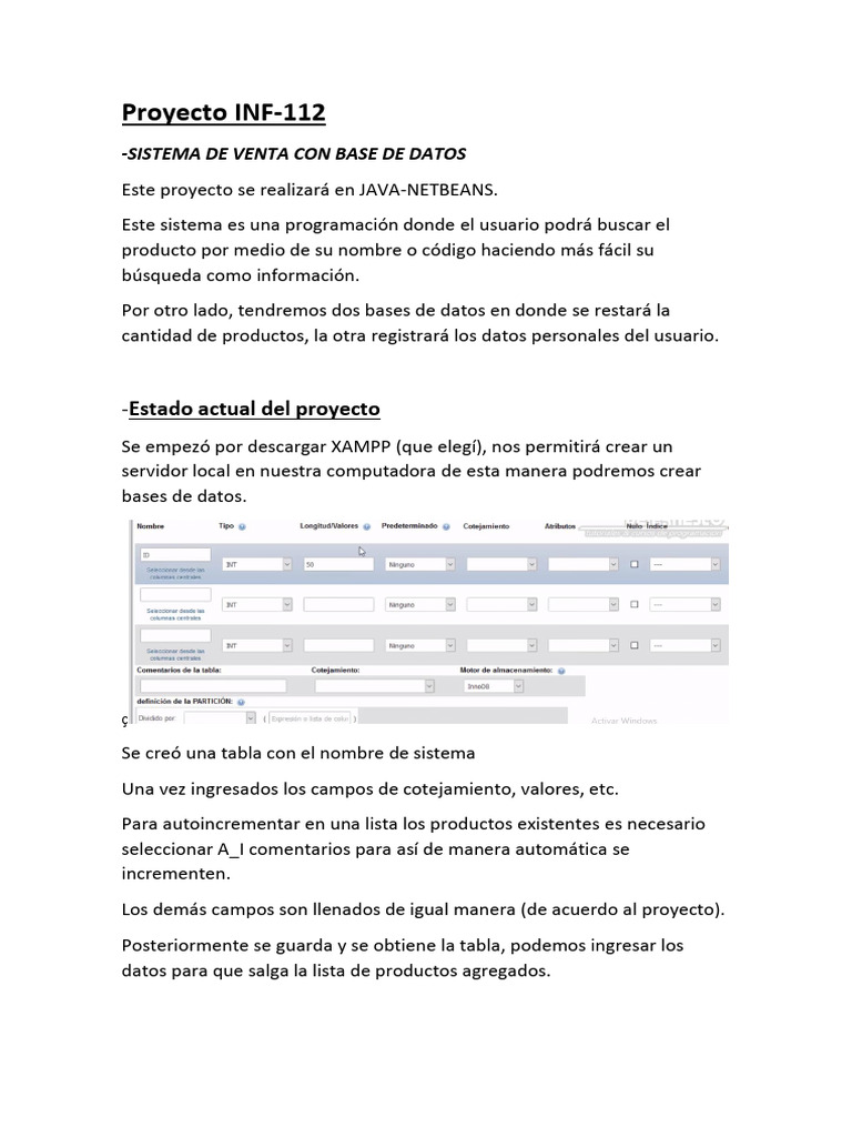 Sistema de Venta en Java con Base de Datos | PDF