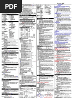 Cheat Sheet Final - FMV