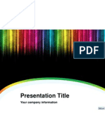 Presentation Title: Your Company Information