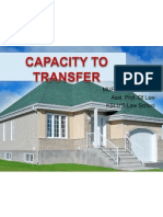 Capacity To Transfer