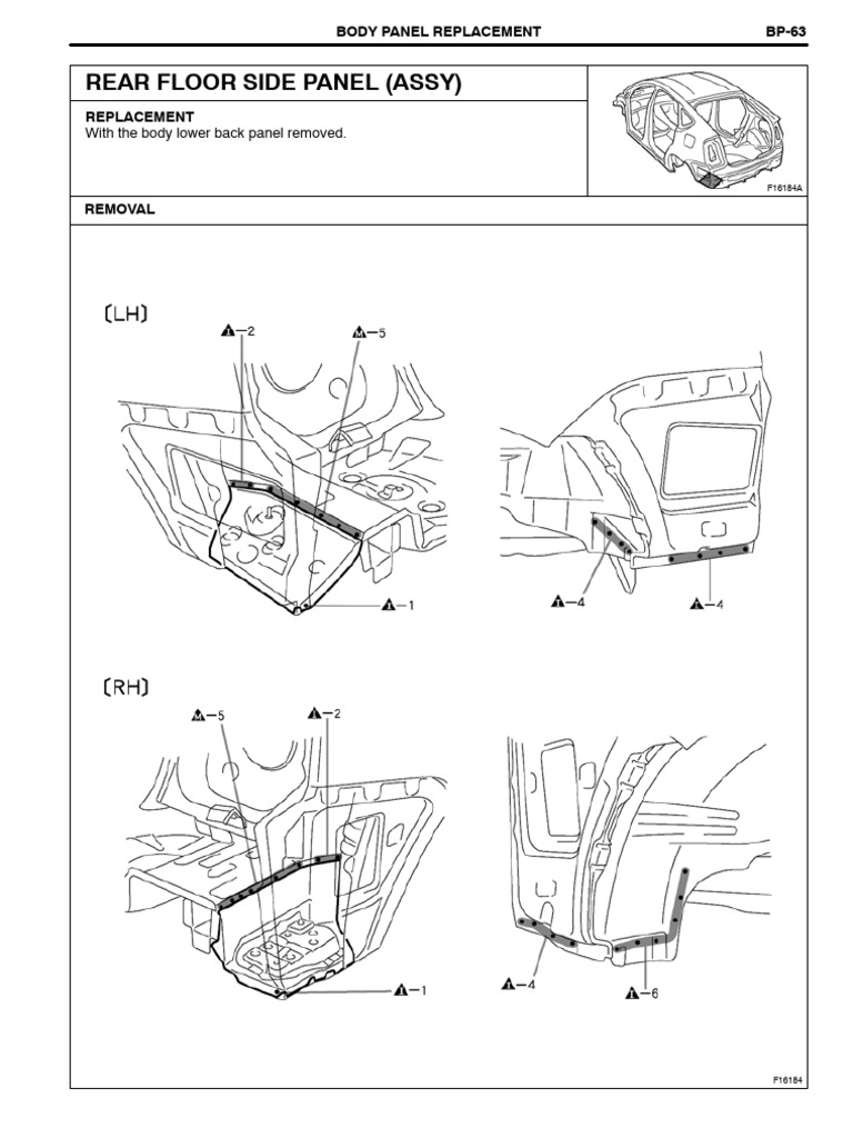 Body Panel Replacement Guide | PDF