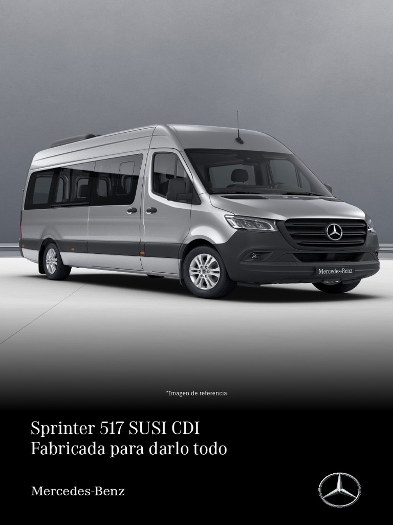 Especificaciones Sprinter 517 SUSI CDI | PDF | Sistema de freno ...