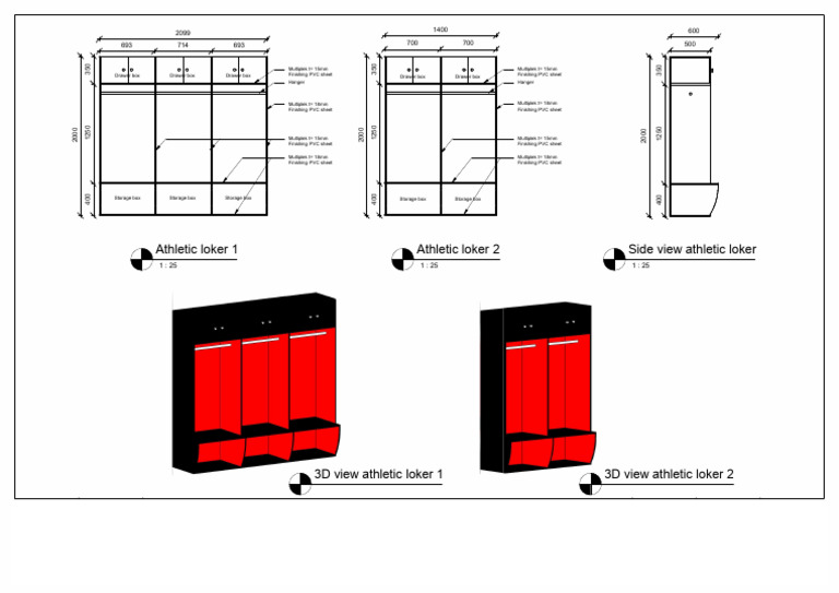 Athletic Locker and Storage Box Designs | PDF