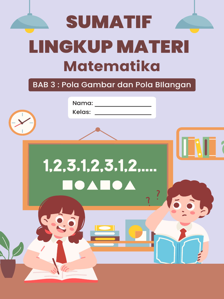 Sumatif Lingkup Materi Matematika Bab 3 Kls 4 | PDF