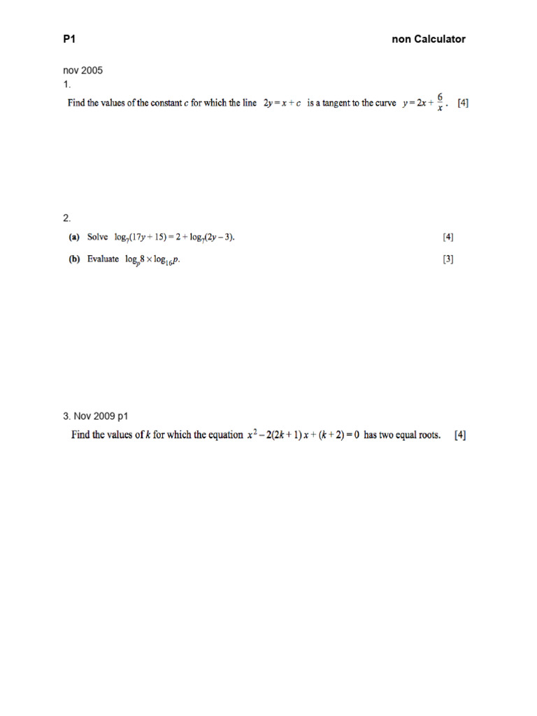 Addmaths Practice Paper 1 28-4-25 | PDF