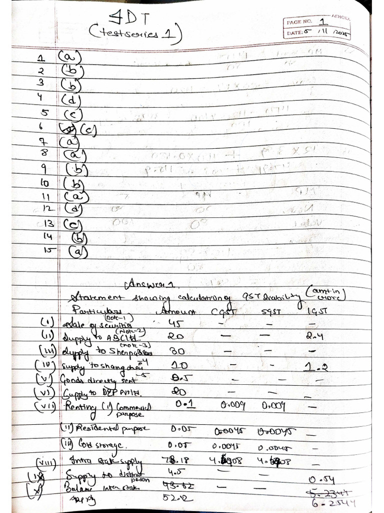 IDT Test 1 | PDF