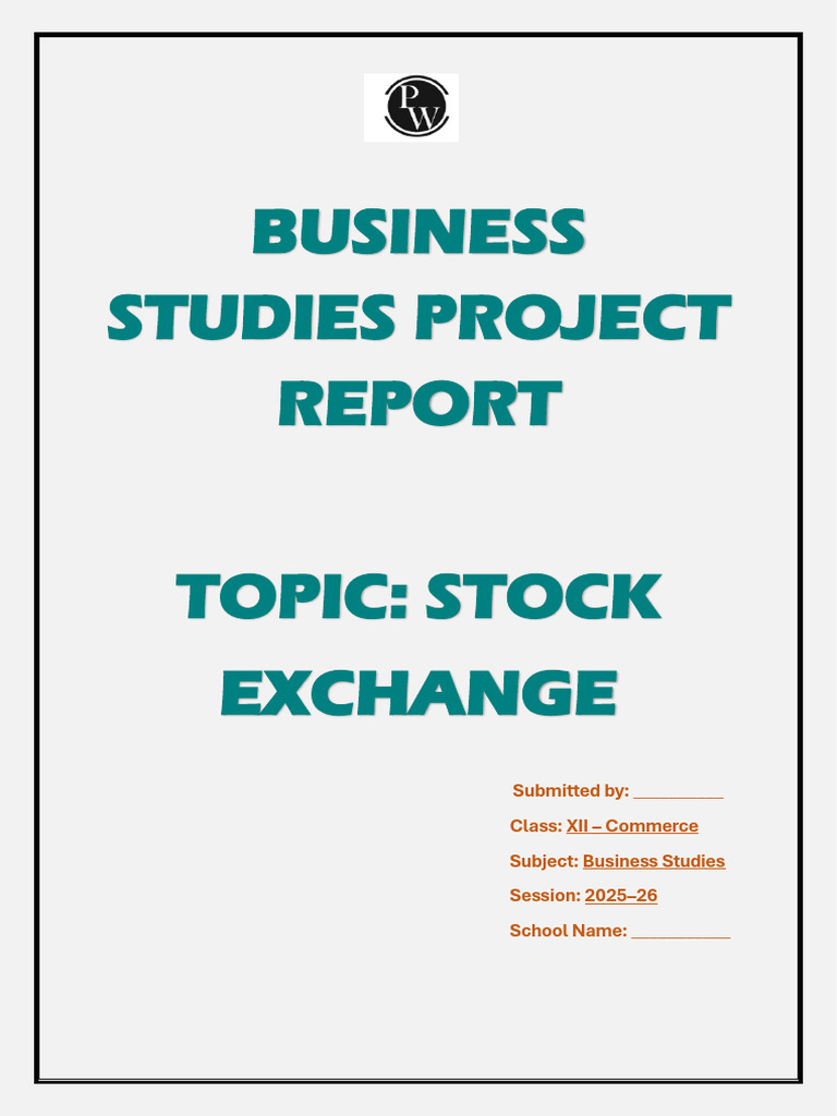 Stock Exchange Overview and Functions | PDF | Stock Exchange | Stocks