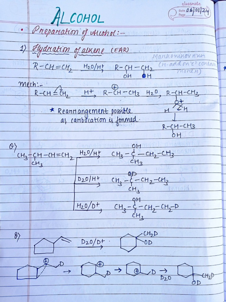 Alcohol Phenol and Ether | PDF