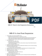 MR-03 A-Arm Front Suspension Instructions