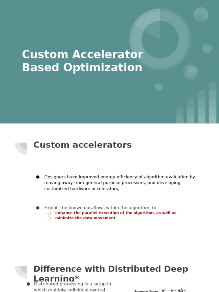 Custom Accelerators for Deep Learning Optimization | PDF | Parallel ...