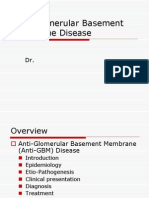 Anti GBM Disease
