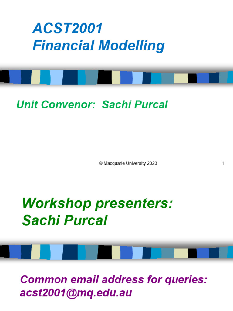 Financial Modelling: Simple Interest Basics | PDF | Present Value ...
