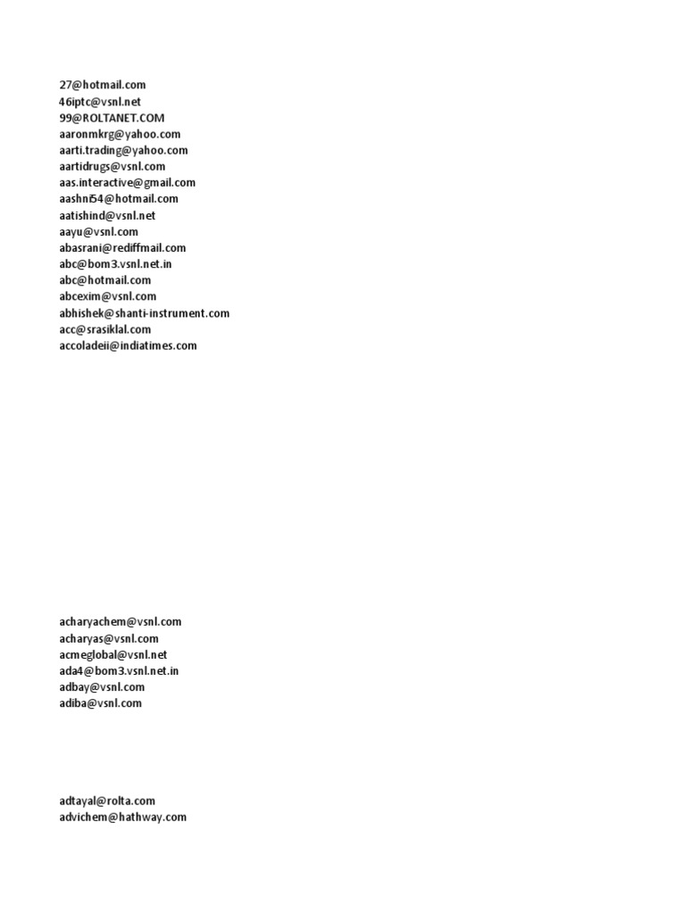 Export data