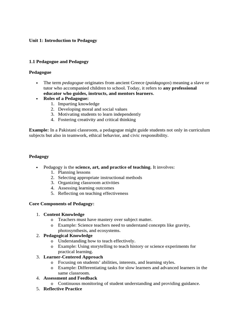 Pedagogical Skills | PDF | Pedagogy | Teachers