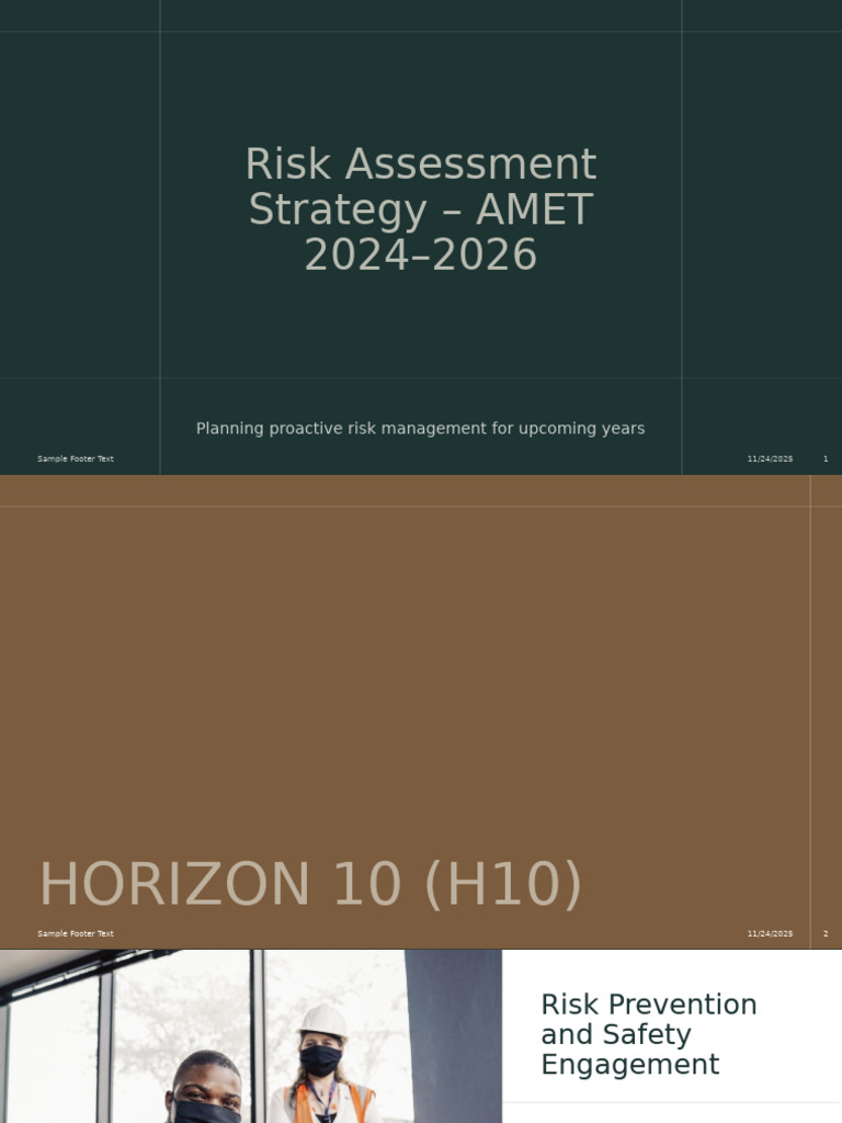 Risk Assessment Strategy Slide | PDF | Safety | Risk