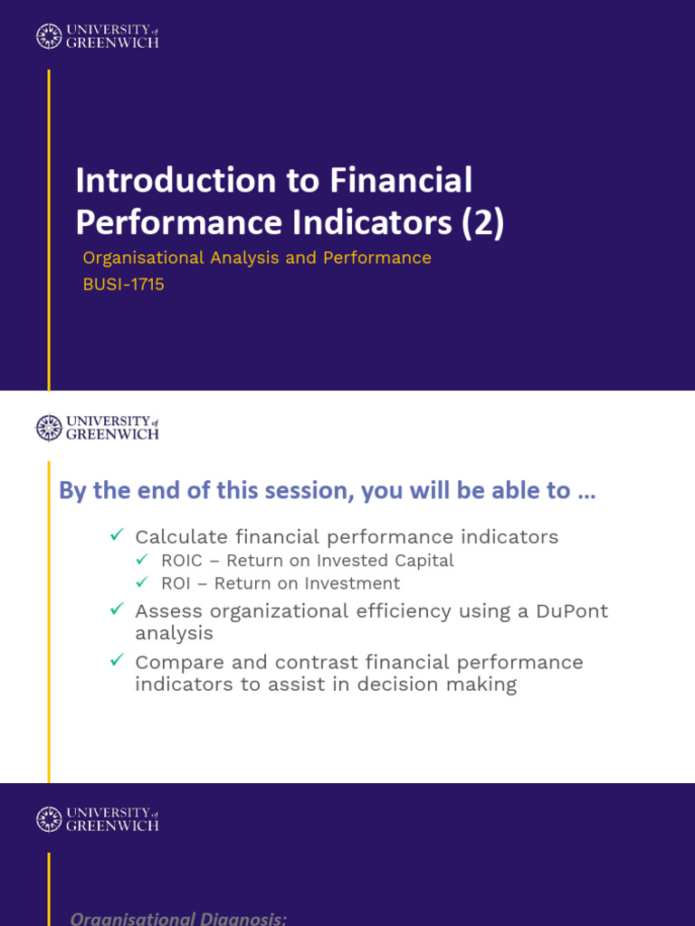 4 | PDF | Return On Investment | Investing