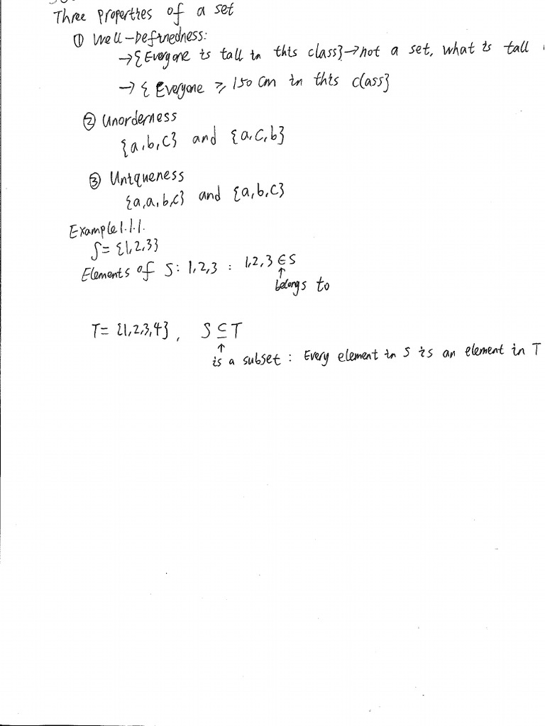 MATH1010 Note1 | PDF